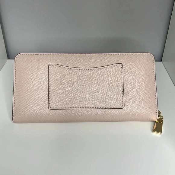 Michael Kors Saffiano Leather Continental Wallet - Soft Pink - EUC - Picture 2 of 10